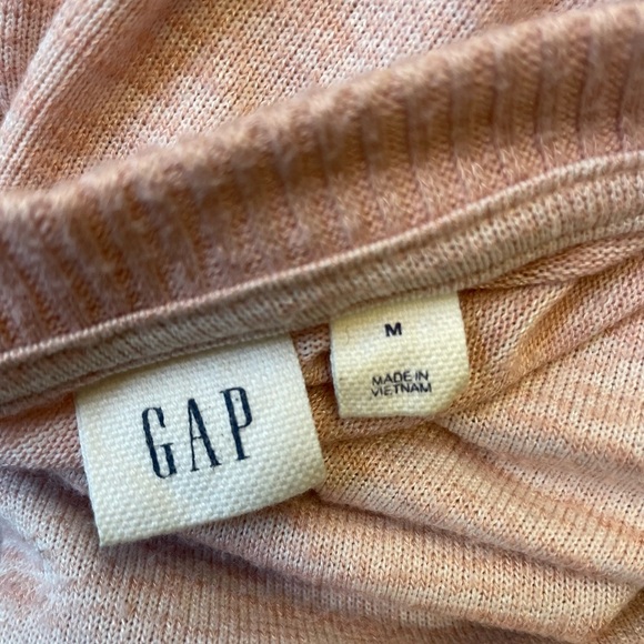 Gap raglan sleeve soft casual women’s pink tunic sweater size medium - Picture 5 of 6